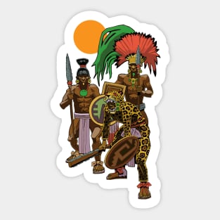 Aztec Warriors Sticker